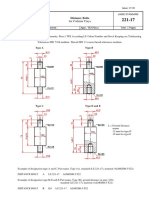 For Column Trays: Distance Bolts