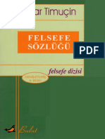 Afşar Timuçin - Felsefe Sözlüğü PDF