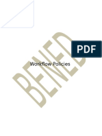 Workflow Policies