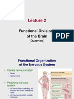 Lecture 2 - Functional Divisions of The Brain - 1