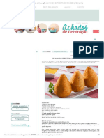 Blog Achados de Decoração _ Um Achado de Receita_ Coxinha Sem Massa (Uau)