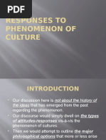 5 Responses to Phenomenon of Culture