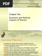 Chapter Ten: Economic and Political Impacts of Tourism