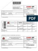 DARE-SP para taxa de mandato