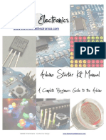 Earthshine Electronics: Arduino Starter Kit Manual