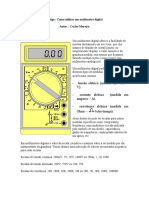 Como Utilizar Um Mutimetro Digital