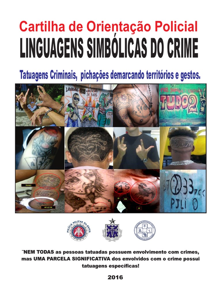 Tatuagens e Seus Significados Criminais | PDF | Tatuagem | Polícia