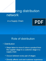Designing Distribution Network: in A Supply Chain