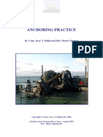 Anchoring Practice (T.idzikovski 2001)