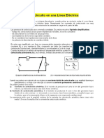 Cortocircuito en Una Línea Eléctrica