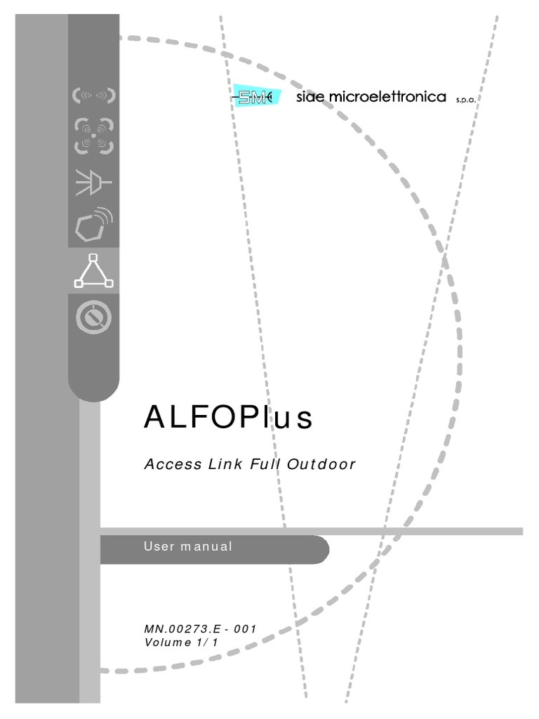 Docslide - Us - Siae Alfo Plus User Manual PDF | PDF ...