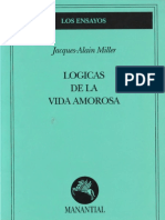 Lógicas de La Vida Amorosa (Jacques-Alain Miller)