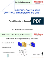 7o Seminário GD&T desafios metrologia