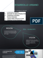 Plan de Desarrollo Urbano Identifiacion de Problemas