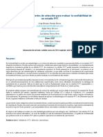 Control de Calidad y Criterios de Selección para Evaluar La Confiabilidad de Un Estudio PVT