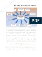 Caracteristicas Del Pensamiento Critico