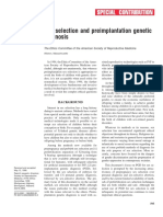 ASRM (1999) Sex Selection and Preimplantation Genetic Diagnosis PDF