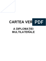 Carte Verde Diplomatie Multilaterala