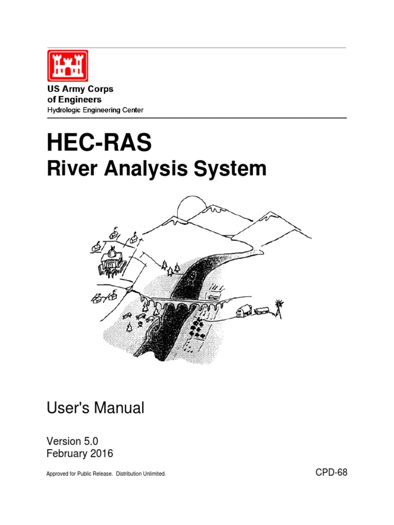 Hec Ras 5 0 Users Manual Pdf Computing Computing And Information Technology