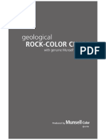 Geology Color Cheart
