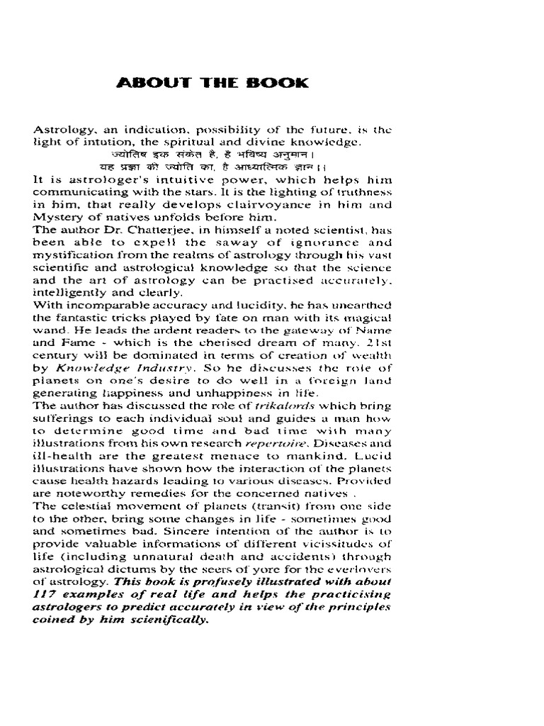 Advanced Predictive Astrology (Vol 1) | PDF | Planets In