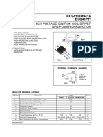 BU941/BU941P BU941PFI: High Voltage Ignition Coil Driver NPN Power Darlington