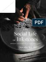 The Social Life of Inkstones: Artisans and Scholars in Early Qing China