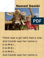 A Cow Named Dambi