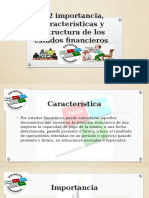 2.2 Estructura de Los Estados Financieros