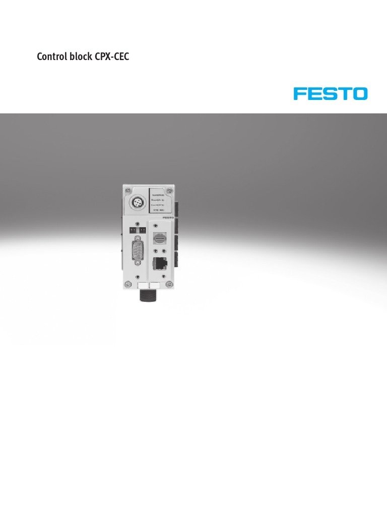 CoDeSys Controllers for CPX Terminals | PDF