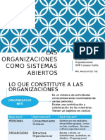 La Organización Como Sistema Abierto-Constelaciones Org