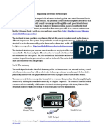 Explaining Electronic Stethoscopes