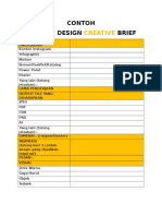 Graphic Design Creative Brief