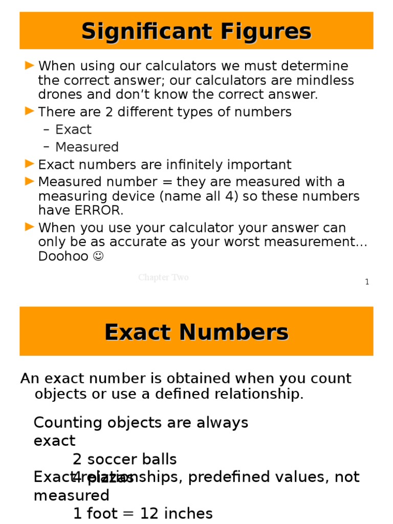Sig Figs | Significant Figures | Measurement