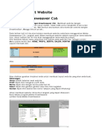Cara Membuat Website Di Dreamweaver CS6