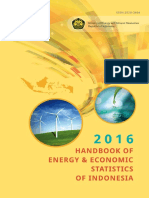 Handbook of Energy Economic Statistics of Indonesia 2016