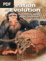 Creation or Evolution: Does It Really Matter What You Believe?