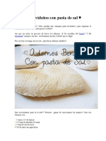 Adornos Navideños Con Pasta de Sal