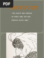 Perception