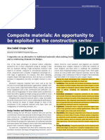 Composite Materials: An Opportunity To Be Exploited in The Construction Sector