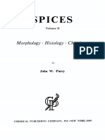 Spices Morfology, Histology, Chemistry