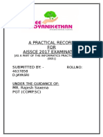 Practical File Main Page