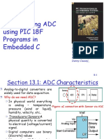 Programming ADC using PIC 18F Microcontroller