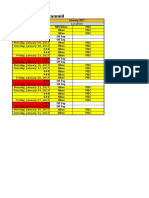 Conveyenmce Sheet January 2017