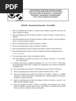 Lista 3 ufcg introd a programação rwjuif