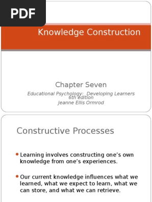 Orm Ejc Ch 7ppt Educational Psychology Concept - 
