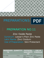 Preparations 11 15