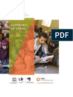 Glossary of terms Safety, resilience and social cohesion