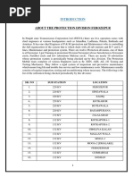 Report on substation