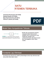 One Compartment Open Model